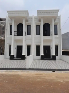 rumah baru klasik modern dalam komplek di Condet Jaktim