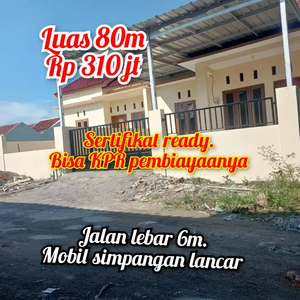 Rumah di ceplukan,wonorejo, utara solo bs Kpr