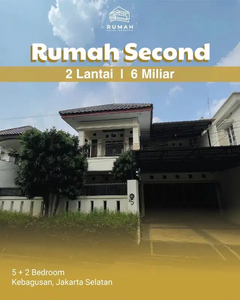 Rumah di Kebagusan Jakarta Selatan, Dijual Murah Nego sampai Deal.