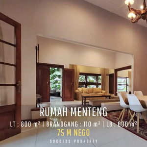 Rumah Mewah Prime Area Jakarta Pusat Harga Nego Sampai Deal