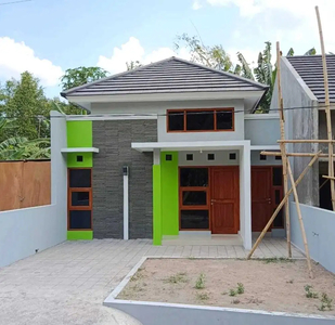 Rumah murah minimalis dekat kampus UMY Jogja harga 400 jutaan