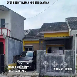 Rumah Over Kredit DP 65 JUTA Nuansa Asri laladon - Ciaomas Bogor