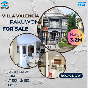 Rumah Villa Valencia Pakuwon Indah Surabaya