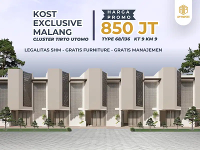 DEKAT KAMPUS UMM MALANG RUMAH KOST PREMIUM