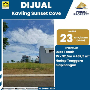 DIJUAL KAVLING SUNSET COVE