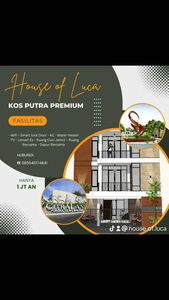 House of Luca . Kos Putra premium Malang