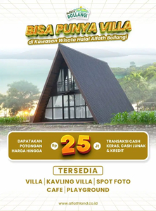 Investasi di Kavling Villa Wisata Danau Bili-Bili