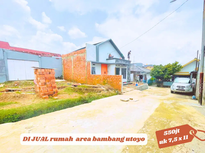 jual rumah murah palembang arah lapangan golf bambang utoyo