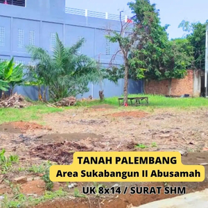 Jual Tanah Kavling Siap Bangun Lokasi Sukabangun II jl,Abusamah