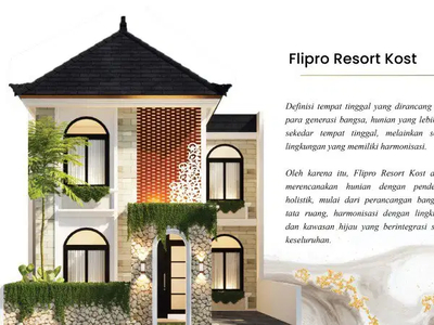Resort Kost Dengan View Memukau Dekat Kampus IPB Investasi Masa Depan