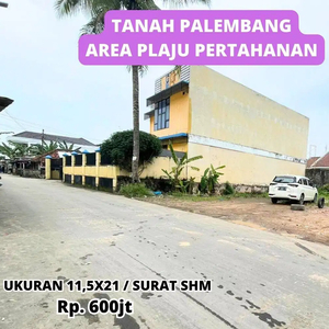 Tanah Kapling Plaju 3 Menit SMA 8 Plaju Pertahanan