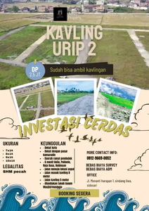 Tanah kavling strategis