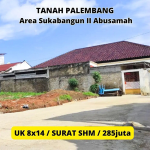 Tanah Kosong Area Sukabangun Ii Jl. Abusama dekat SMA Xaverius