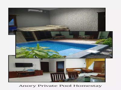 Privat Pool Anory Homestay Barat Minomartani