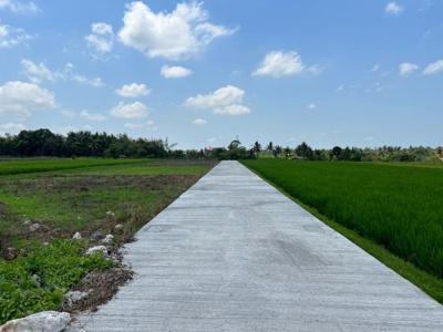 Di jual tanah kavling dengan view gunung dan sawah