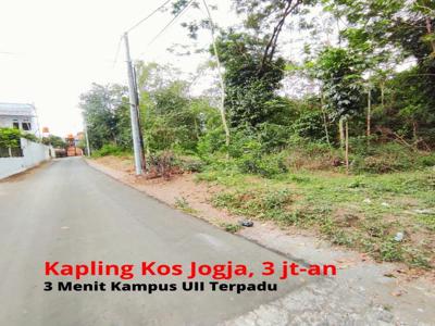 Kavling 800mtr Kampus UII, Lebar Ideal, SHM Resmi