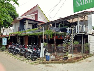 Rumah dan rumah makan dekat gerbang tol Kukusan Krukut Beji Depok