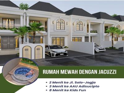 Rumah Mewah Include Jacuzzi Pribadi Dekat Jl. Solo-Jogja