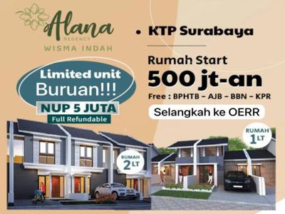 Rumah Surabaya Harga 500Jutaan