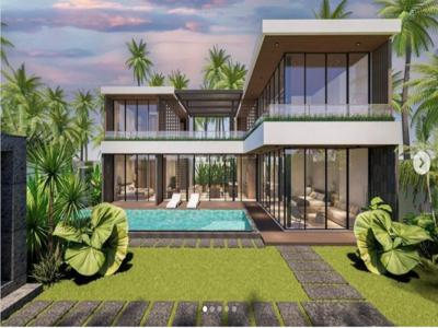 Villa Tropis Modern Baru Di Pantai Nyanyi, Tabanan Bali