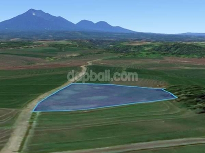 2900sqm land with full view of mountain, ocean, rice fields in Tabanan