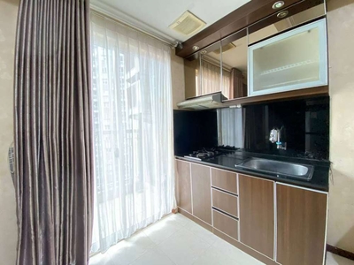 2BR plus furnish kamar besar view kolam Apt.Royal mediterania garden