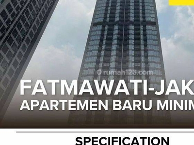 Apartemen Fatmawati City Center Baru Furnished disewakan