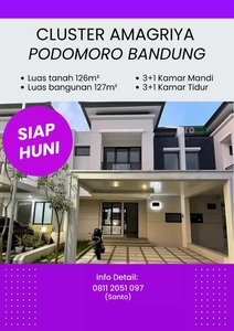 BARU READY STOCK! Rumah di Podomoro Buahbatu Bandung Dekat Pintu Tol