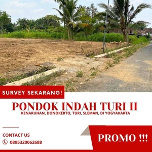 Di jual tanah murah 975rb/meter dekat Klinik SWA Turi