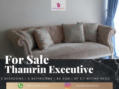 Dijual Apartement Thamrin Executive Suite B 2BR+1 Private Lift Furnis