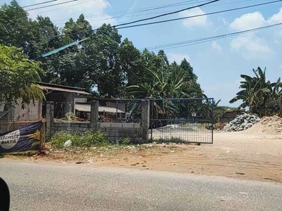 Dijual lahan bagus pinggir jalan samping Cluster Harapan Indah