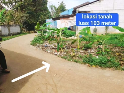 Dijual murah tanah strategis di pamegarsari parung 21