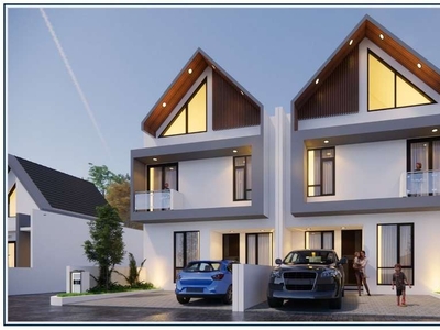 Dijual Rumah 2 Lantai Dengan Desain Scandinavian Di Sleman Jogja
