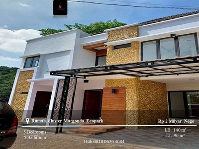 Dijual Rumah Cluster Siap Huni Margonda Ecopark