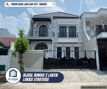 Dijual Rumah Mewah & Cantik 2Lt Di Nusaloka BSD City ^MRB30^