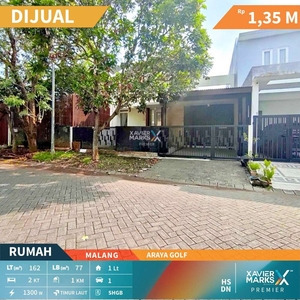 Dijual Rumah Modern Minamalis Siap Huni di Araya Golf Malang