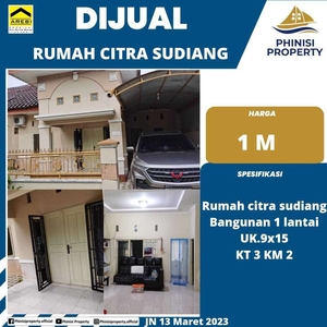 DIJUAL RUMAH MURAH CITRA SUDIANG