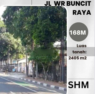 Dijual Sebidang Tanah ada Bangunan Rumah di Jl Buncit Raya, Jaksel