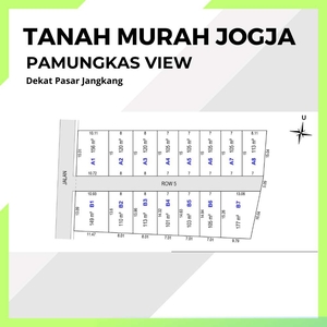 Dijual Tanah Murah Pamungkas Sleman Jogja Dekat Pasar Jangkang