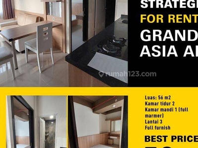 Disewakan Apartemen Grand Asia Afrika