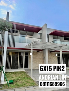 Disewakan Rumah PIK 2 Ukuran 6x15 Hadap Utara Semi Furnished