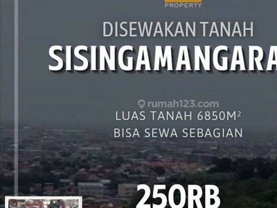 Disewakan Tanah di Sisingamangaraja Semarang