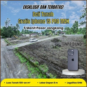 Diskon 10% Tanah Jogja, KPT sangat Mudah, Jl Cangkirngan,UII Pusat