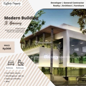 Gedung Baru 4 Lantai Desain by Custom di Pusat Kota - Bandung