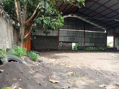 Gudang Disewa Luas Lokasi Pinggir Jalan di Nanjung Margaasih