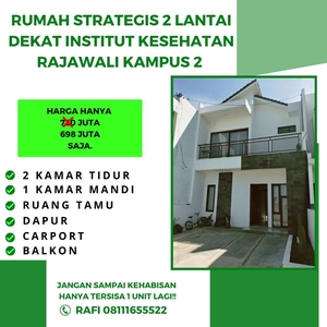 JUAL CEPAT MURAH RUMAH 2 LANTAI DEKAT POLBAN