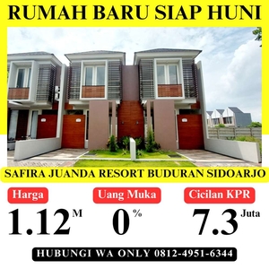 Jual rumah baru siap huni tipe cassabilla safira juanda resort SDA