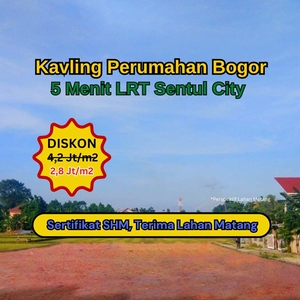 Kavling Bogor Siap Akad Dekat LRT Sentul City, Terima Sertifikat SHM