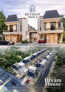 Perumahan Reyhan Haus 2. Rumah Baru Lebar 8 M. 5 Menit Ke Amir Hamzah