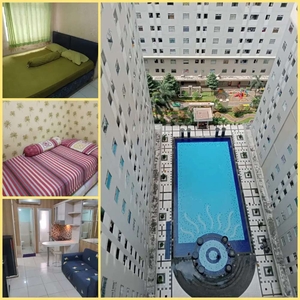 Ready Disewakan 2 Br Tower Emerald Furnished View Kolam Renang